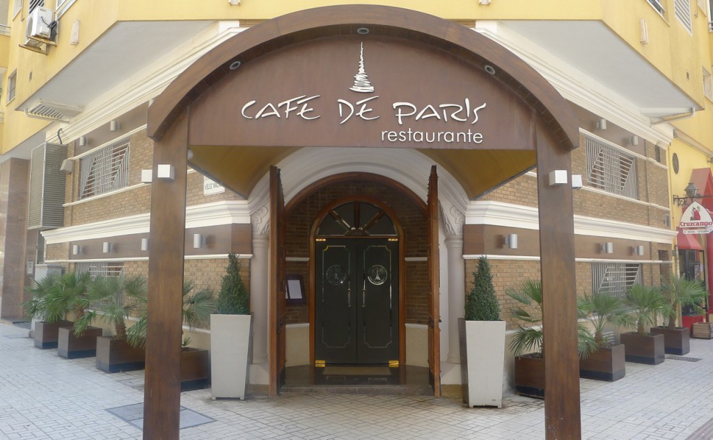 Restaurant Café de París Málaga