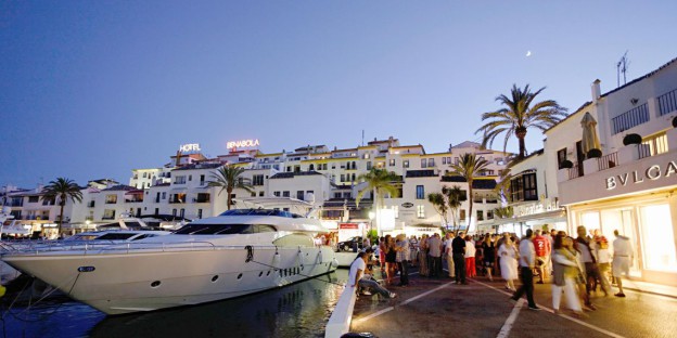 Shopping in Puerto Banus Marbella