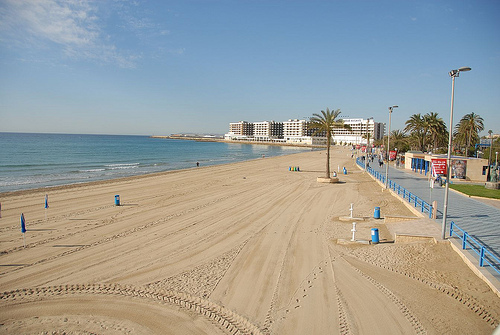 Playa del Postiguet in Alicante