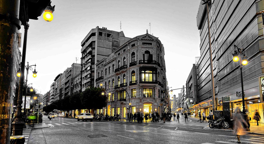 Shopping streets Valencia