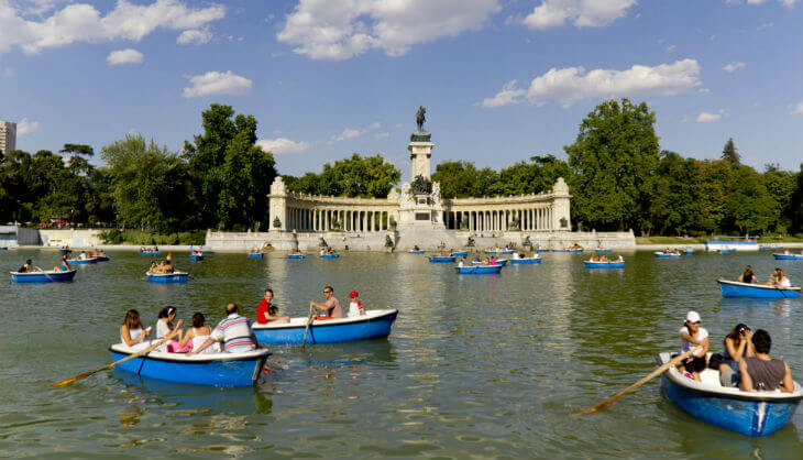 Parque del Retiro in Madrid