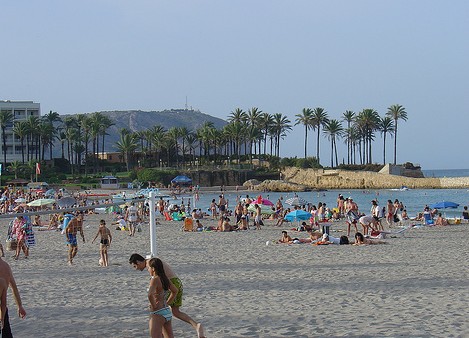 Playa el Arenal in Alicante