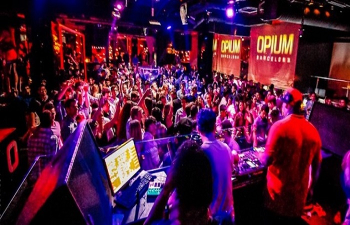 Opium Mar nightclub in Barcelona