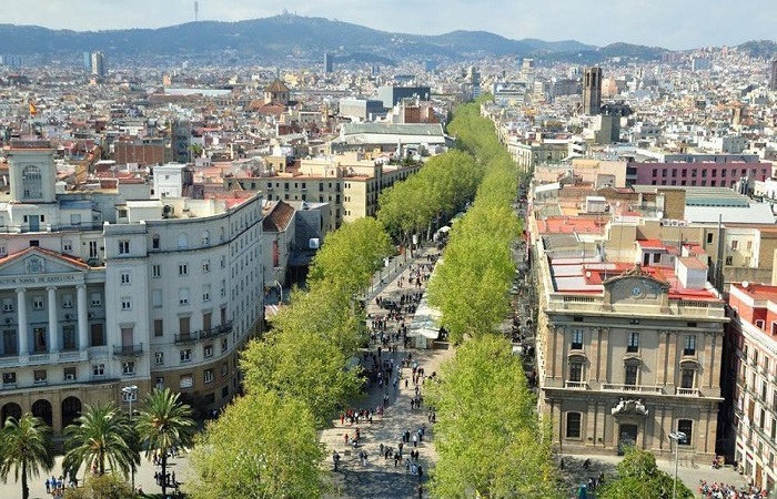 La Rambla in Barcelona