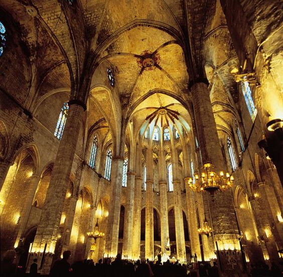 Santa Maria Church in Barcelona