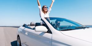 Convertible car hire at Malaga Airport